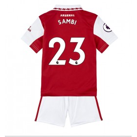 Baby Fußballbekleidung Arsenal Albert Sambi Lokonga #23 Heimtrikot 2022-23 Kurzarm (+ kurze hosen)